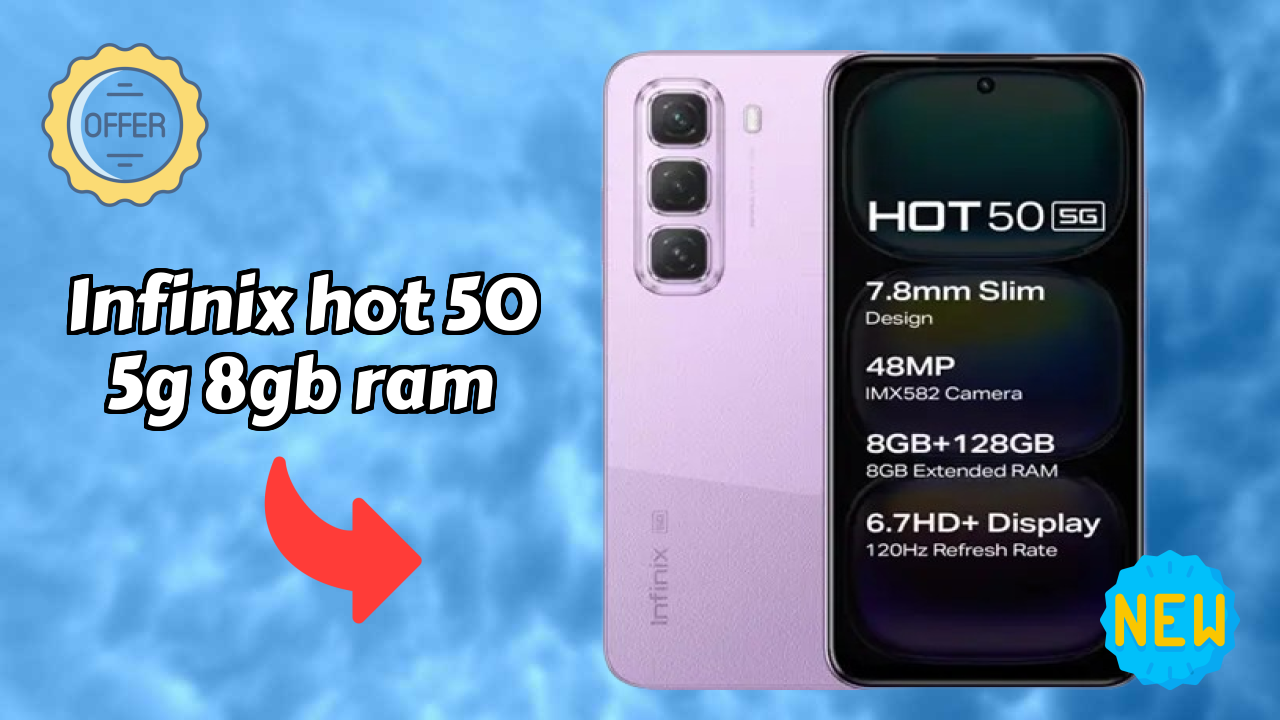 Infinix Hot 50 5G 8GB RAM Review: 8 GB RAM Gaming Tested