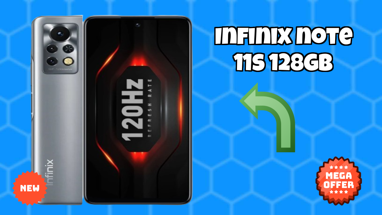 Infinix Note 11S 128GB Display Size: 6.95 Inches (17.65 Cm) Screen Review