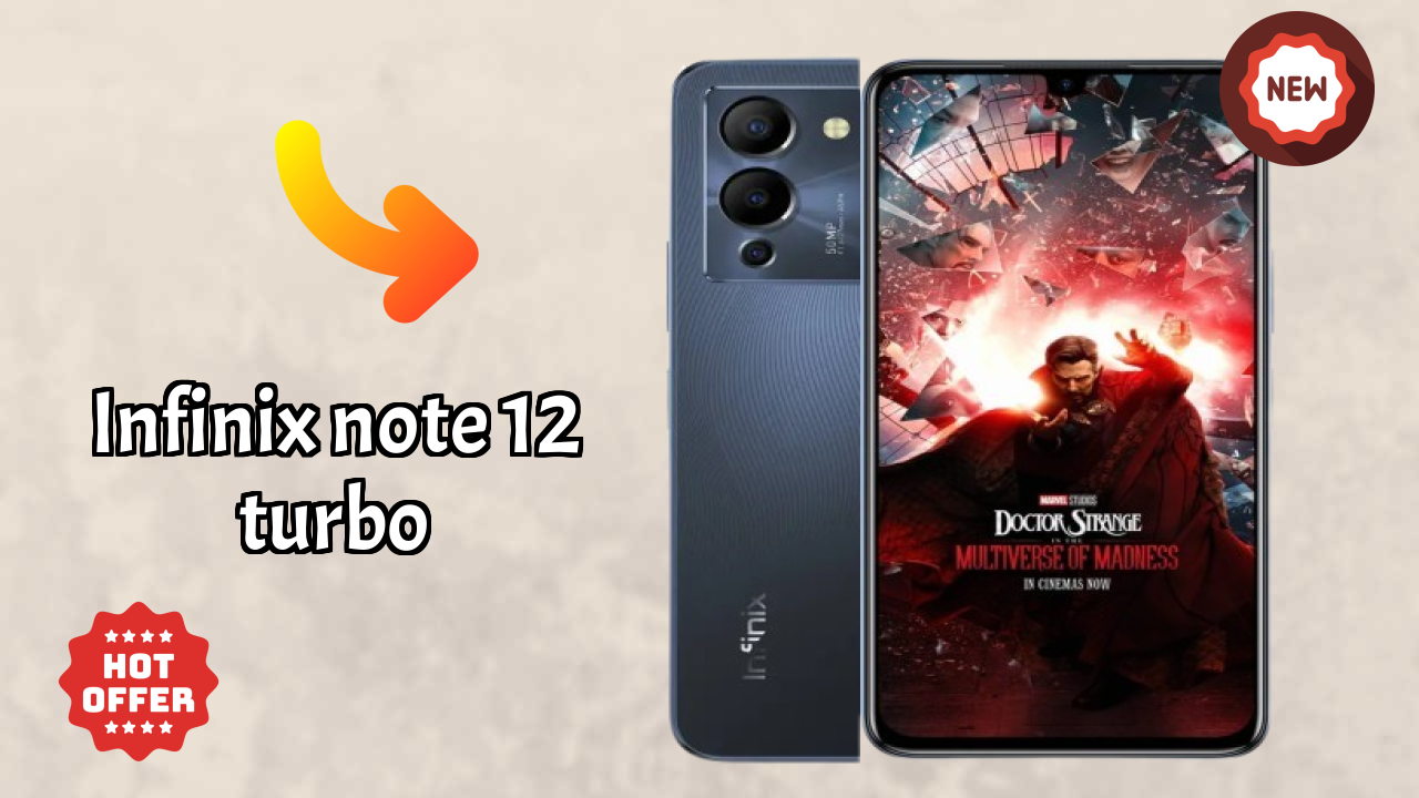 Infinix Note 12 Turbo Display Size: 6.7 Inches (17.02 Cm) Screen Quality