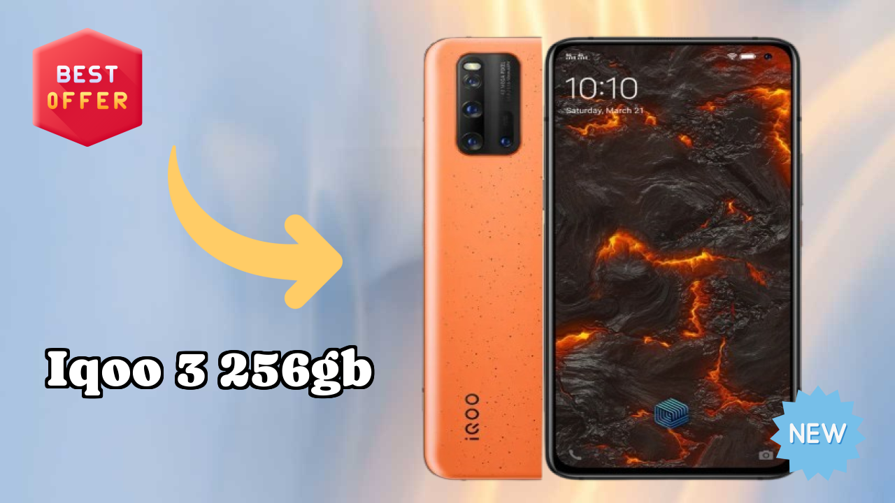 IQOO 3 256GB Display Analysis: 6.44 Inches (16.36 Cm) Screen