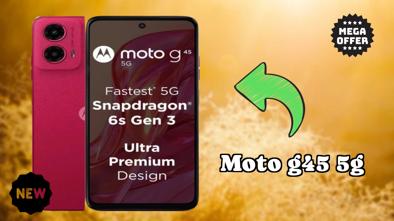 Moto G45 5G RAM Performance: 4 GB RAM Gaming Review