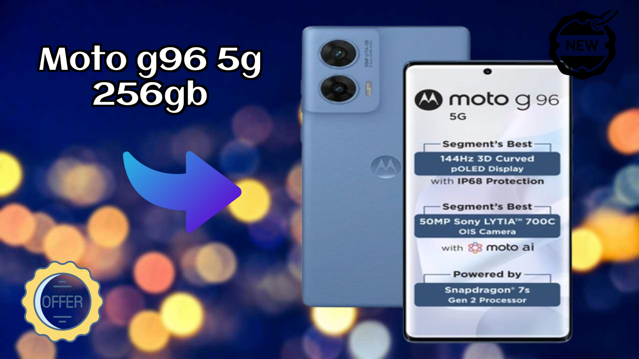 Moto G96 5G 256GB Battery Life: 5500 MAh Charging Speed Test