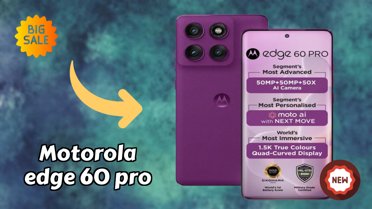 Motorola Edge 60 Pro RAM Performance: 8 GB RAM Multitasking Review