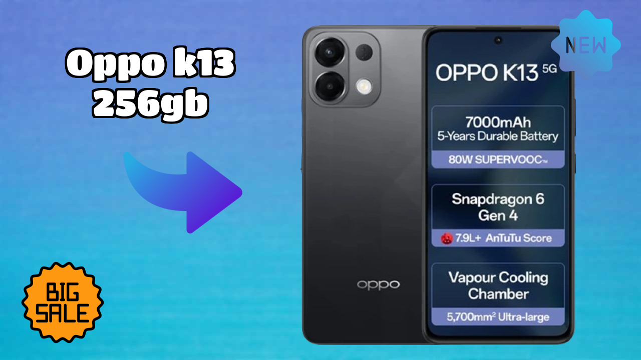 OPPO K13 256GB Price Review: ₹19,610 Worth the Money?