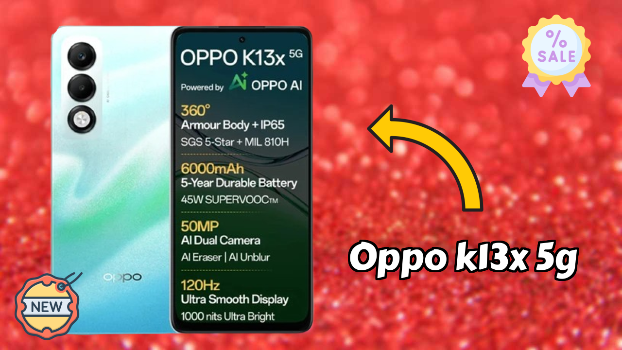OPPO K13x 5G Price in India: ₹10,897 - Worth the Money?