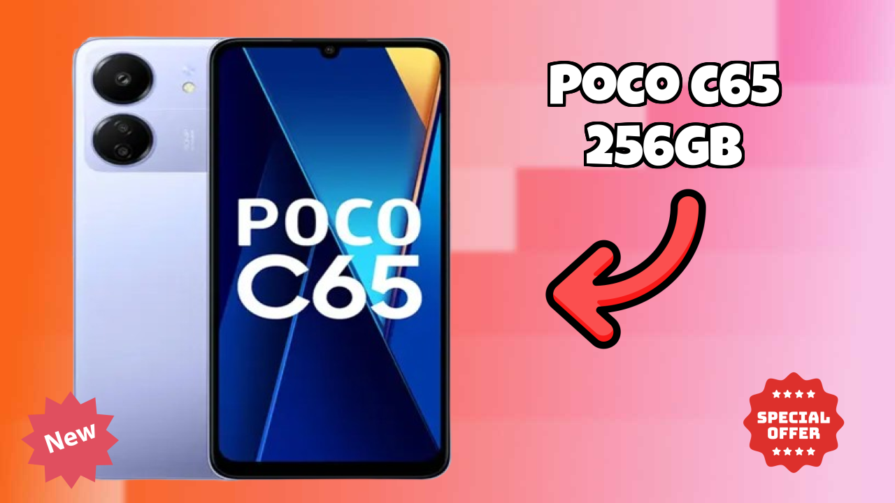 POCO C65 256GB Display Quality: IPS LCD Explained