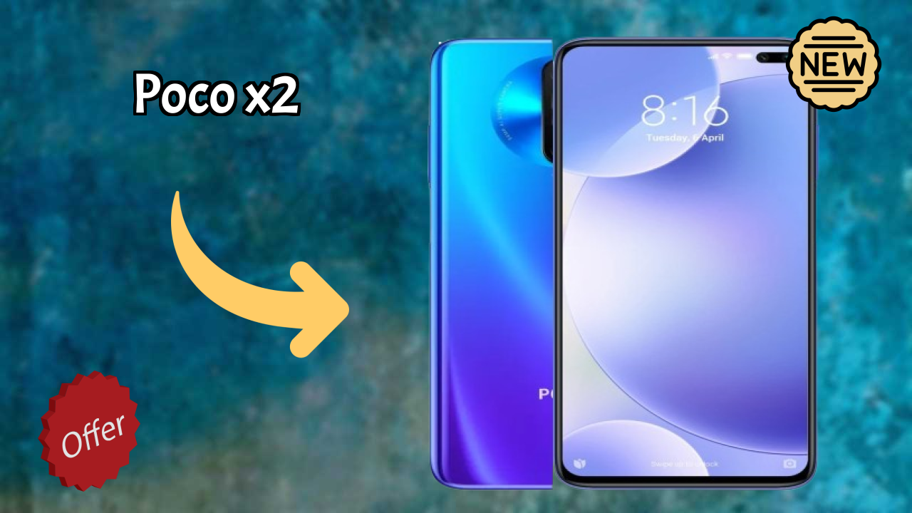 POCO X2 Display Technology: 6.67 Inches (16.94 Cm) Screen