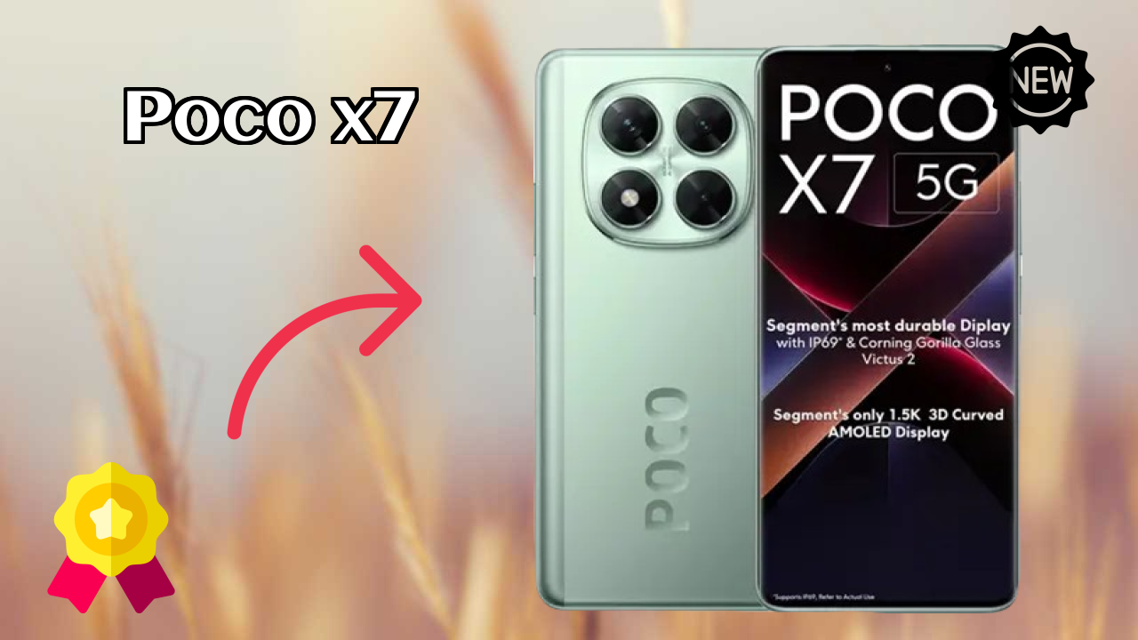 POCO X7 Display Technology: AMOLED Quality