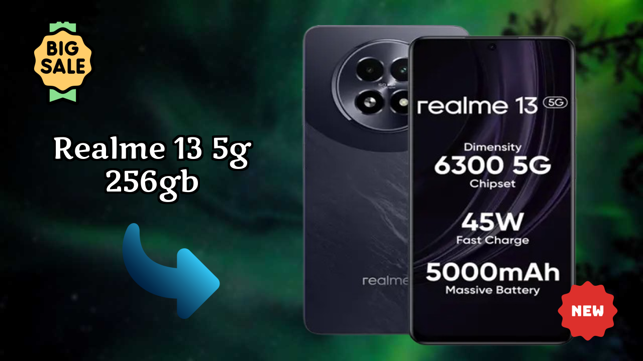 Realme 13 5G 256GB RAM Test: 8 GB RAM Handles Heavy Tasks?