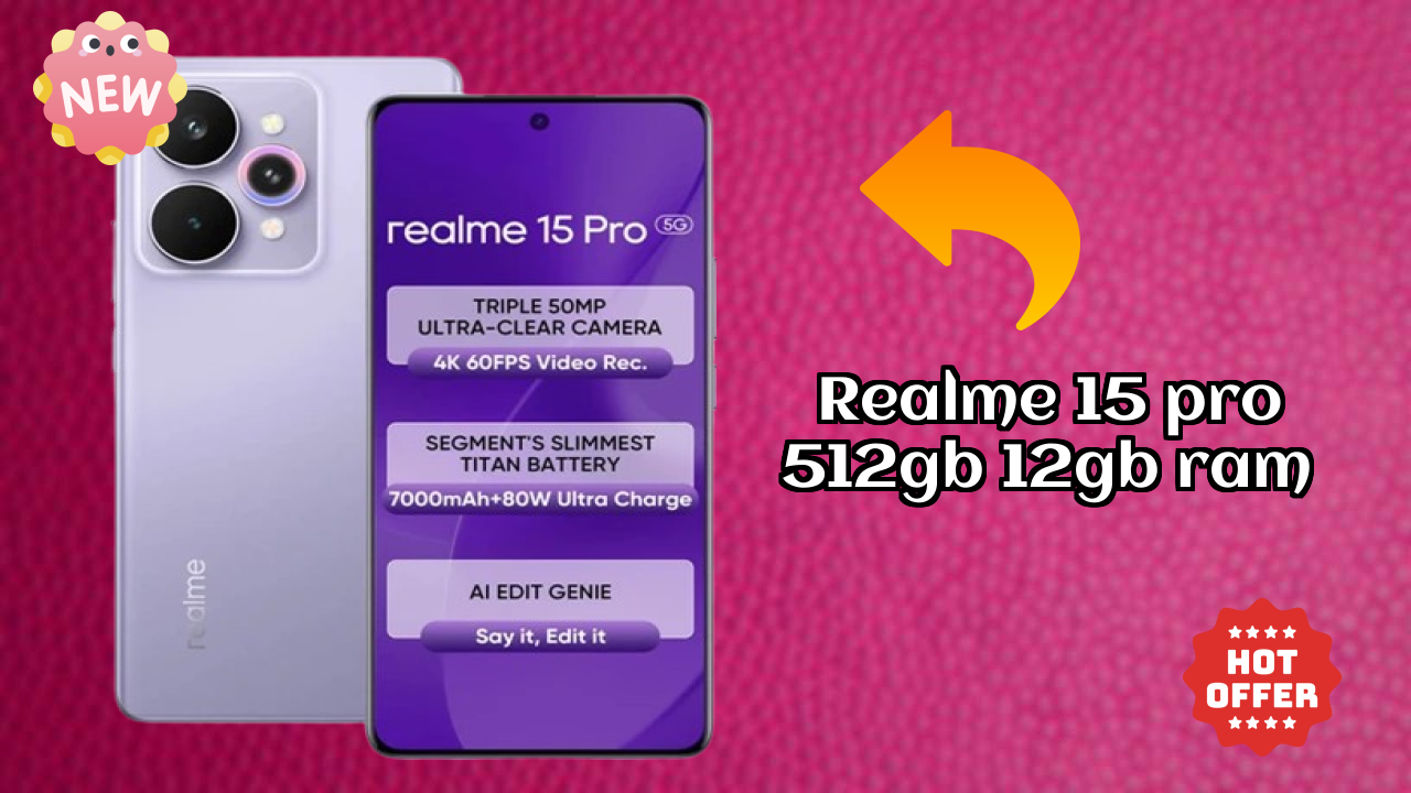 Realme 15 Pro 512GB 12GB RAM Price Drop: Now Just ₹41,099 Available