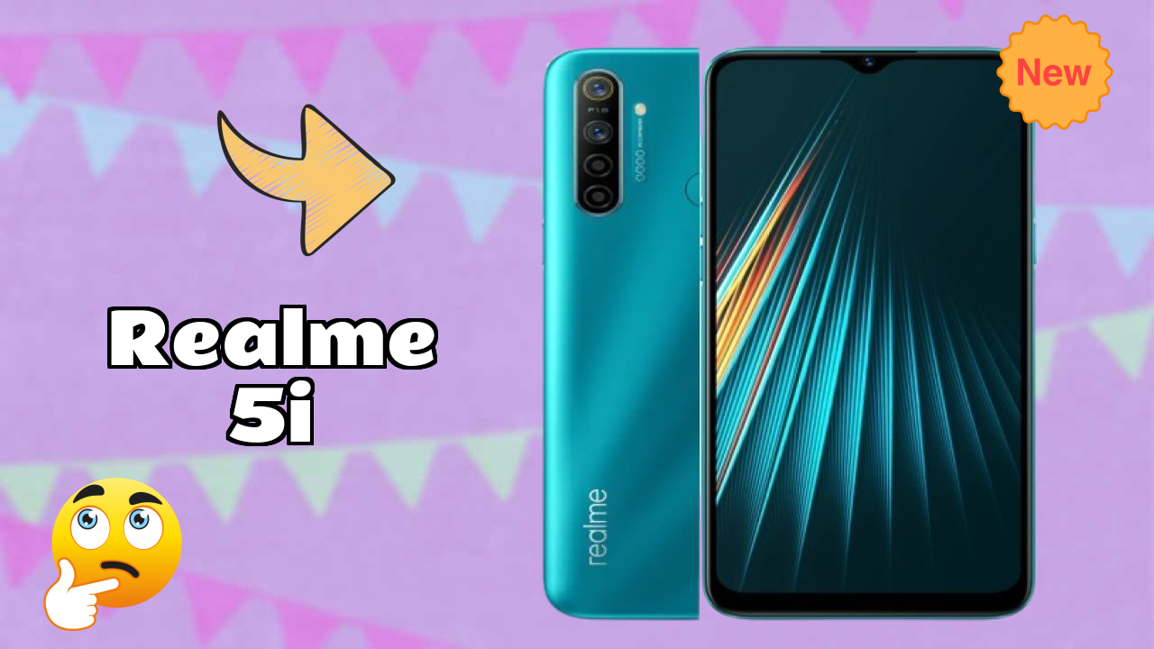 Realme 5i Display Analysis: 6.5 Inches (16.51 Cm) Quality