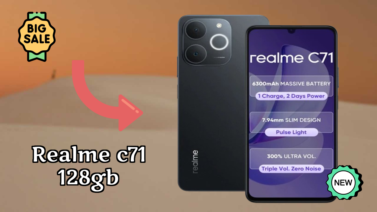 Realme C71 128GB RAM Performance: 6 GB RAM Gaming Tested