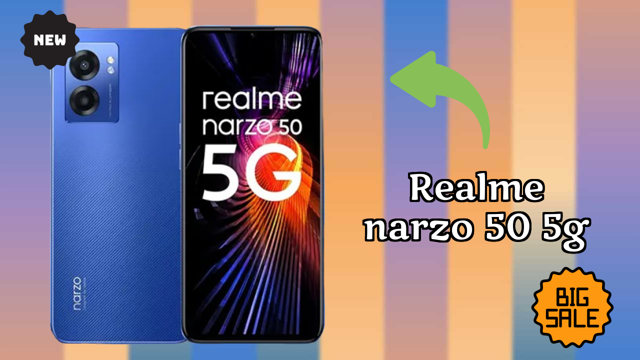 Realme Narzo 50 5G Battery Life: 5000 MAh Charging Time