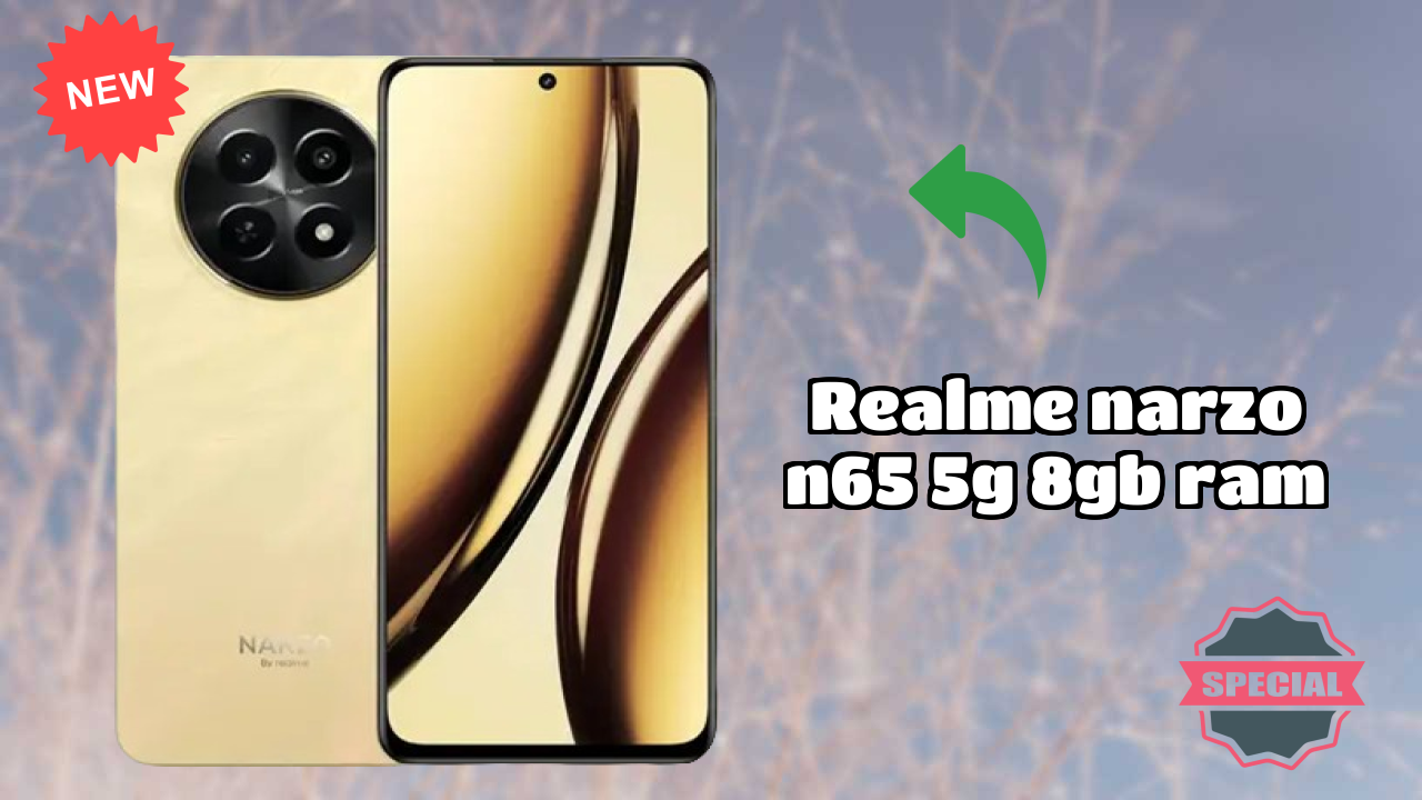 Realme Narzo N65 5G 8GB RAM Display Technology: IPS LCD Explained