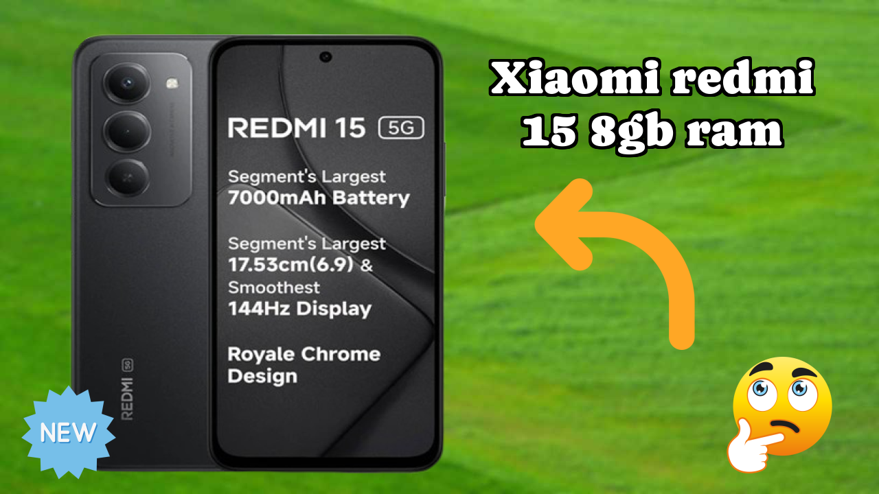 Xiaomi Redmi 15 8GB RAM Performance: 8 GB RAM Gaming Test